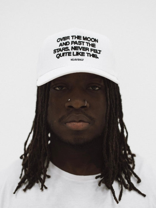 Over the Moon Hat - White